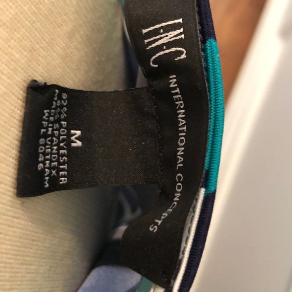 INC patterned dress, size M - Picture 4 of 4